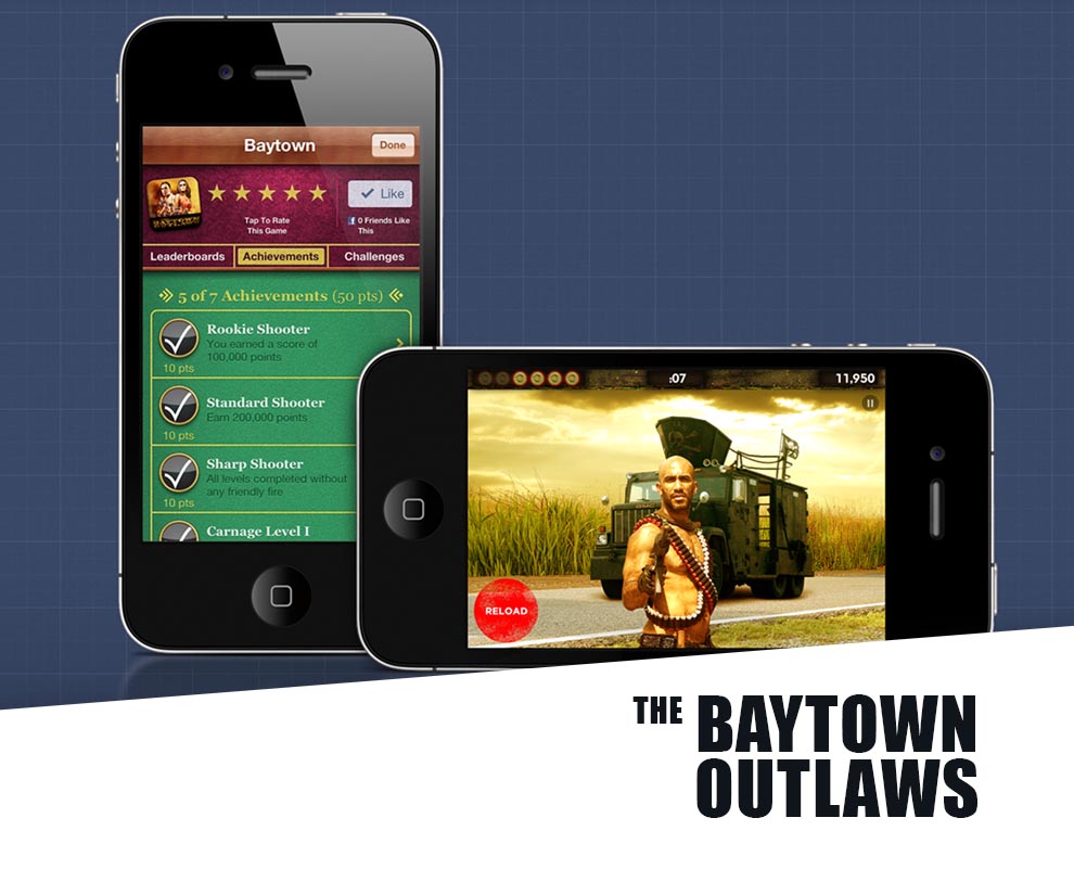 Baytown Outlaws — Shooting Gallery App